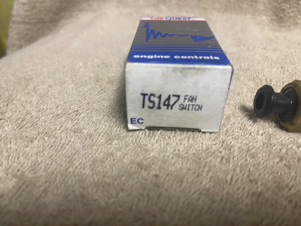 NOS CAR QUEST TS147 FAN SWITCH 1980-92 GM OLDSMOBILE PONTIAC BUICK - Image 2 of 4