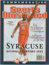SYRACUSE 2003 National Champions Commemorative Sports Illustrated Magazine MELO