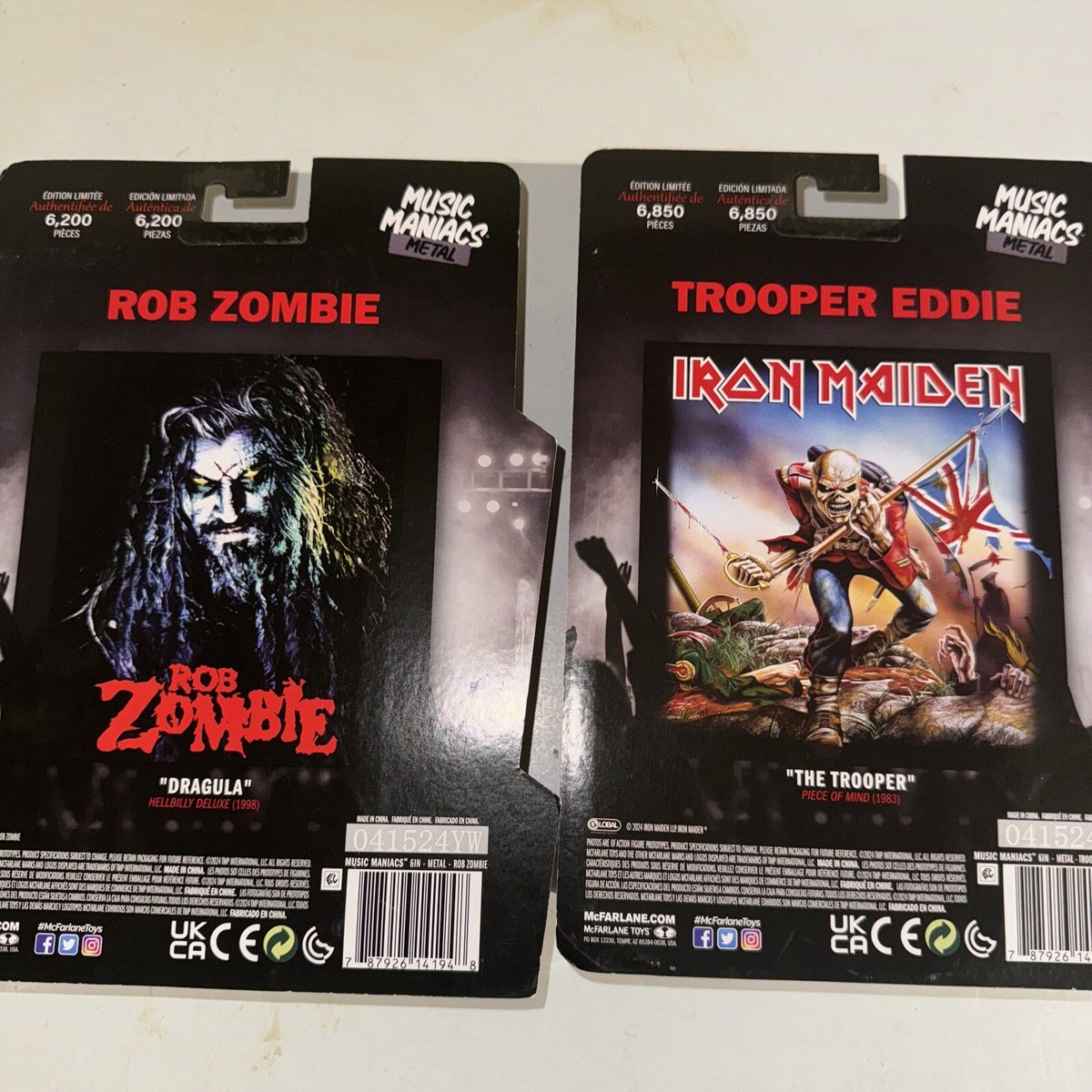 McFarlane Music Maniacs – Action Figure Rob Zombie 15 Cm, Collezionabile Con Accessori - 4