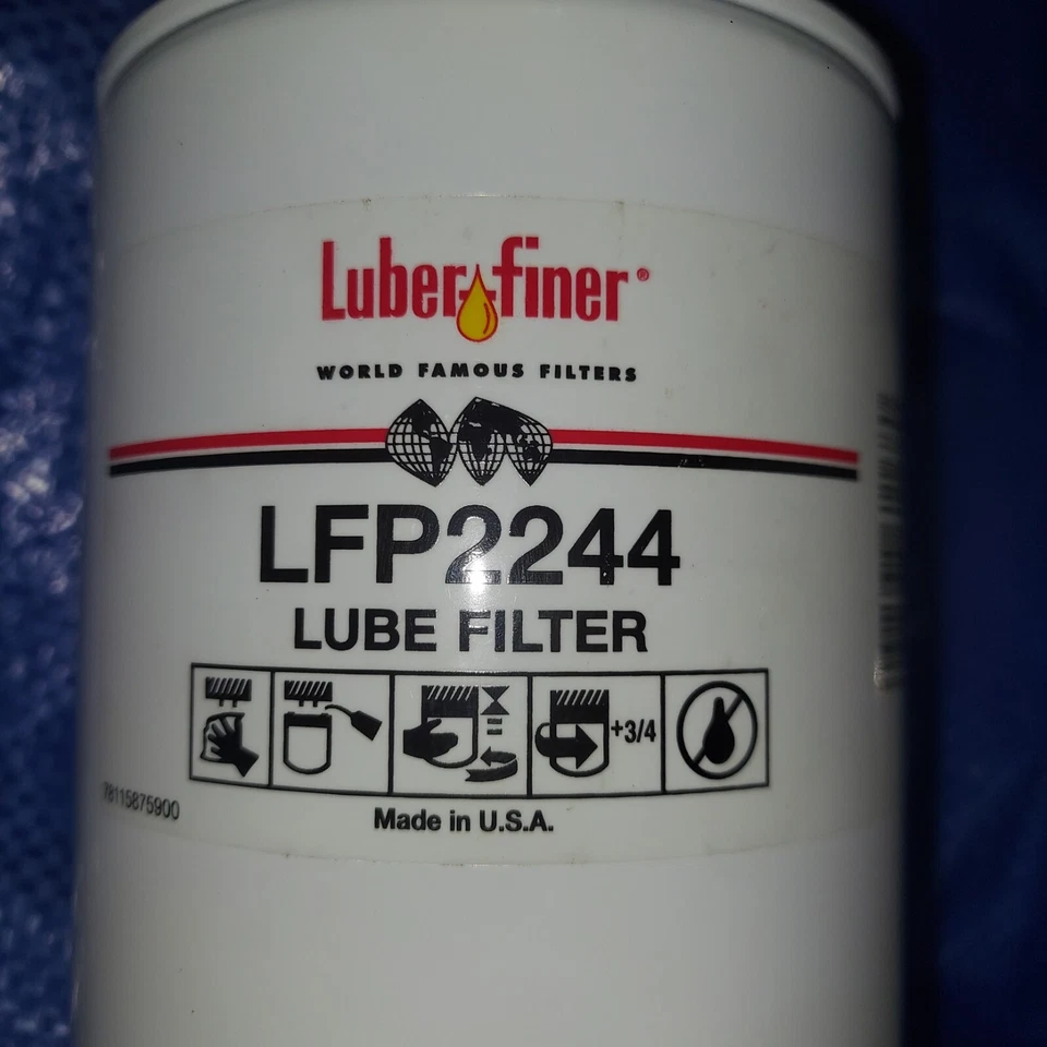 2X Se adapta a filtro de aceite de motor Wix 51747 1811953C1 Luber-Finer LFP2244 LF356 Foto 2 de 4