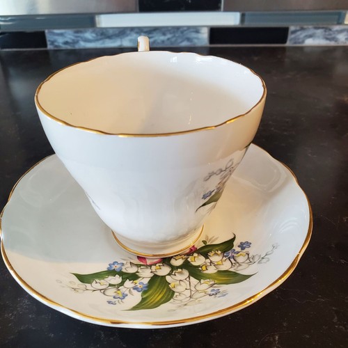 Regency English Bone China Teacup and Saucer - 第 4/6 張圖片