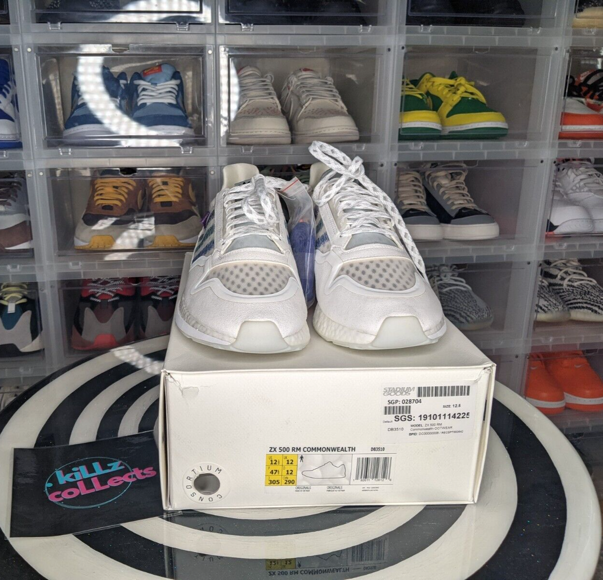 Adidas Consortium Zx Zx 500 X Commonwealth Size Adidas ZX 500 RM X