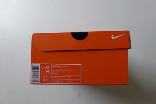 Nike Flyknit Racer Sneaker Oreo 2.0 - UK 11,5 / US 12,5 - Neu mit Karton - Bild 21 von 22