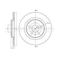 Metelli 2X Bremsscheibe Hinten Ø272 Mm Lackiert FüR Peugeot 807 E 2.0 Hdi 2.2