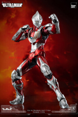 Threezero 3a Motorized Ultraman Ultraman Suit Tiga Power Type 1/6