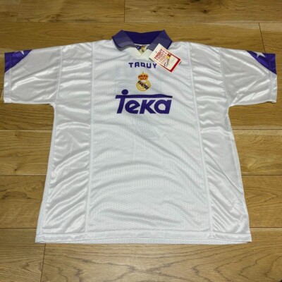 レアル・マドリード RAUL 7番 シャツ RAUL 7 L REAL MADRID 1997 1998 Jersey Home White Camiseta