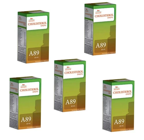 Allen A89 Cholesterol 30ML Pure Drop LDL HDL FREE SHIP FAST DISPATCH PACK OF 5