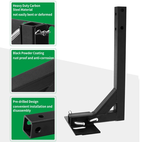5301901 Supporto gancio ricevitore 2" per diffusore materiale secco UTV ATV (ATV-DMS-12V) - Foto 4 di 10