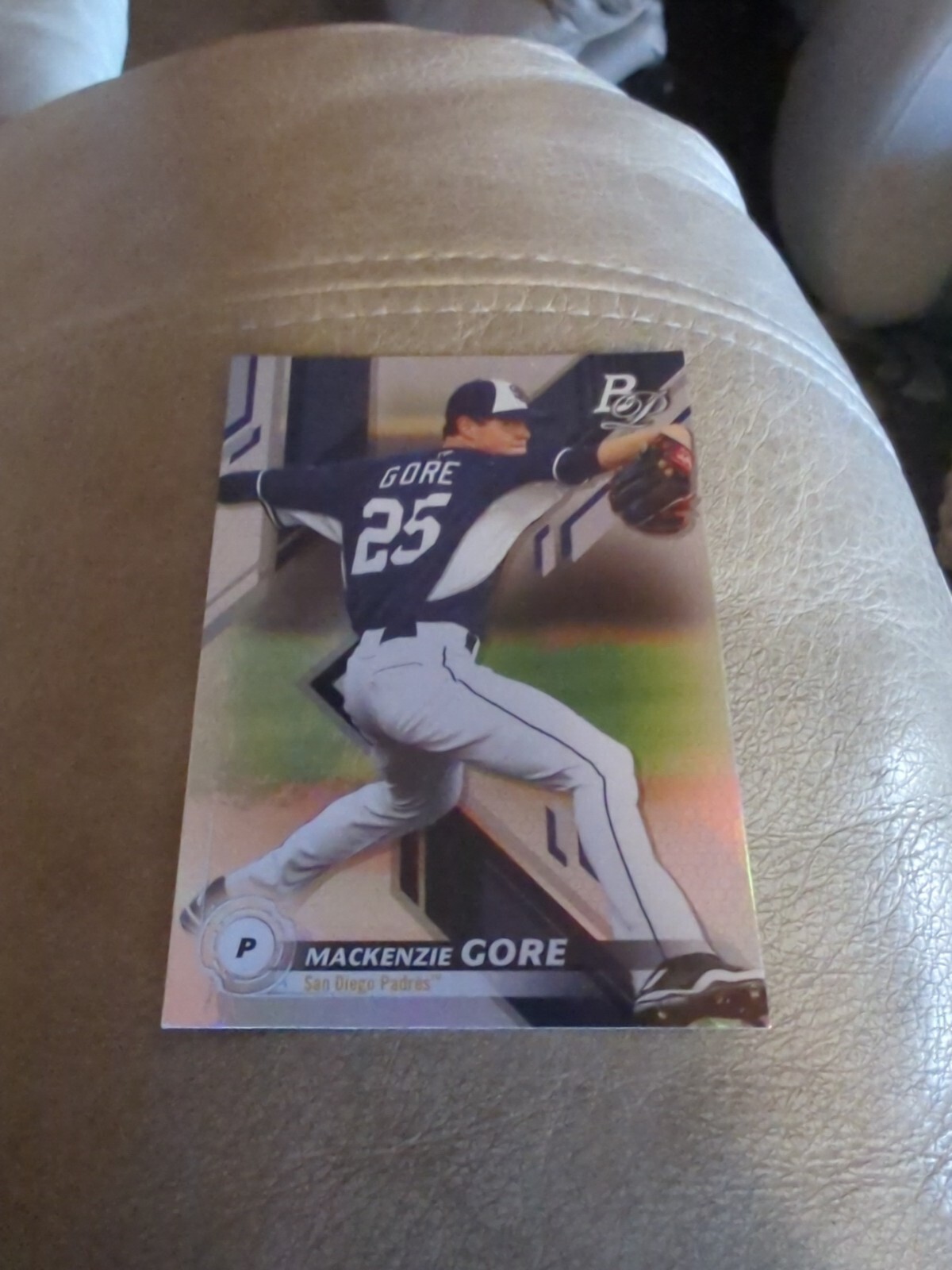 2019 Bowman Platinum #TOP-83 Mackenzie Gore Top Prospects San Diego Padres 