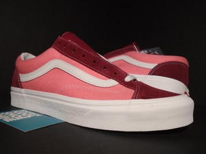 red old school vans