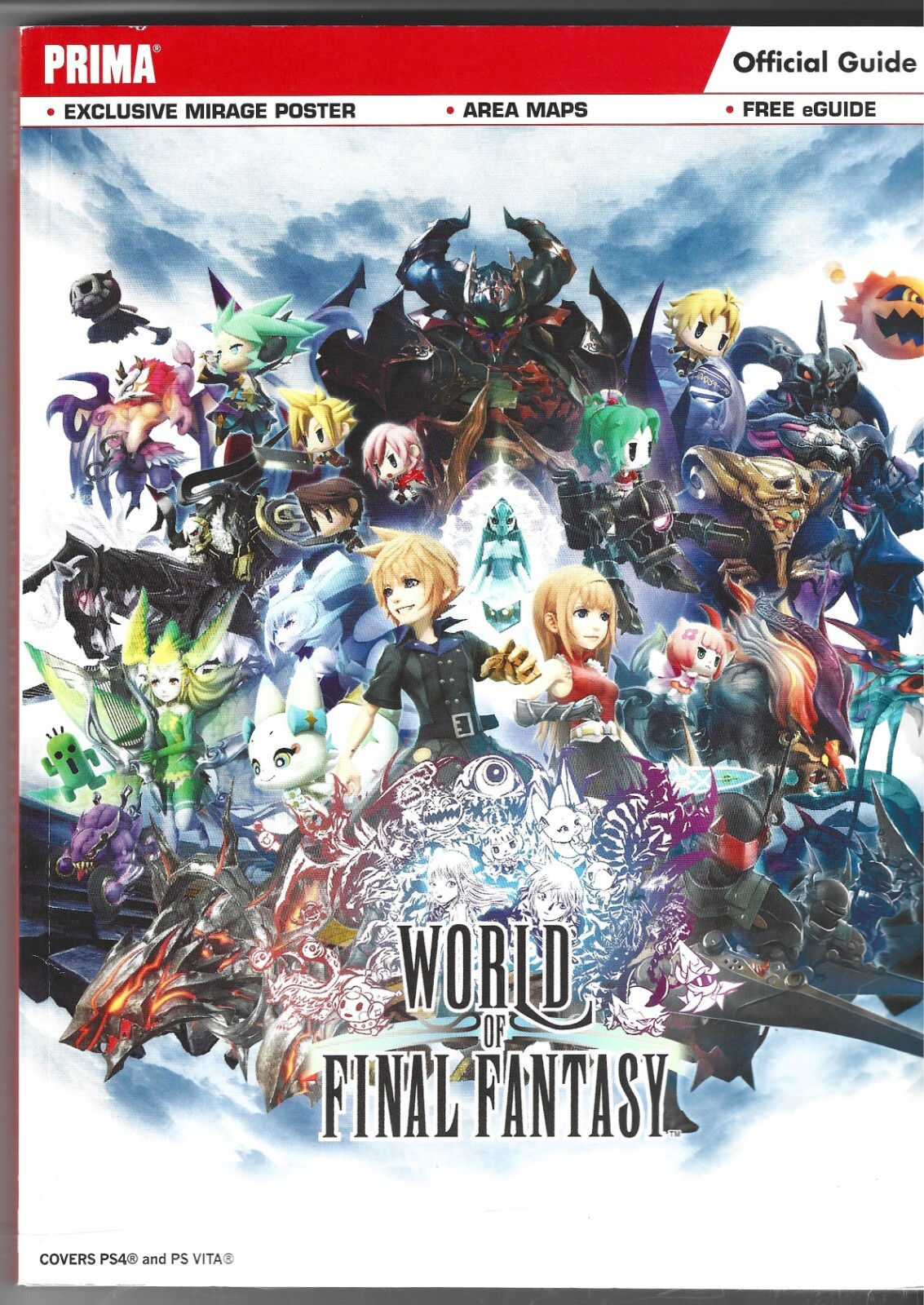 WORLD OF FINAL FANTASY PRIMA OFFICIAL GAME GUIDE
