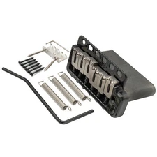 Wilkinson WVP6-SB Black 54mm Guitar Tremolo Bridge Steel Saddles Block For Strat
