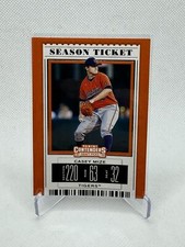 2019 Panini Draft Picks #8 Casey Mize Season Ticket Contenders