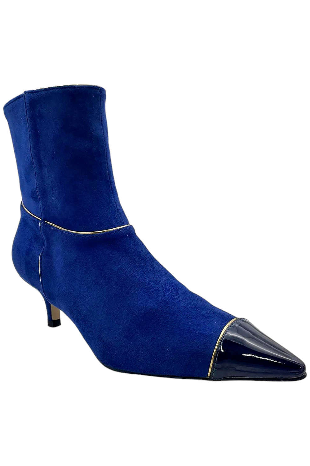 Things II Come Женские сапоги Jaimee Luxurious Kitten темно-синего цвета 11190₽