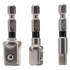 Makita E-01600 XPS 3 Piece Square 2in Impact Socket Adapter Set