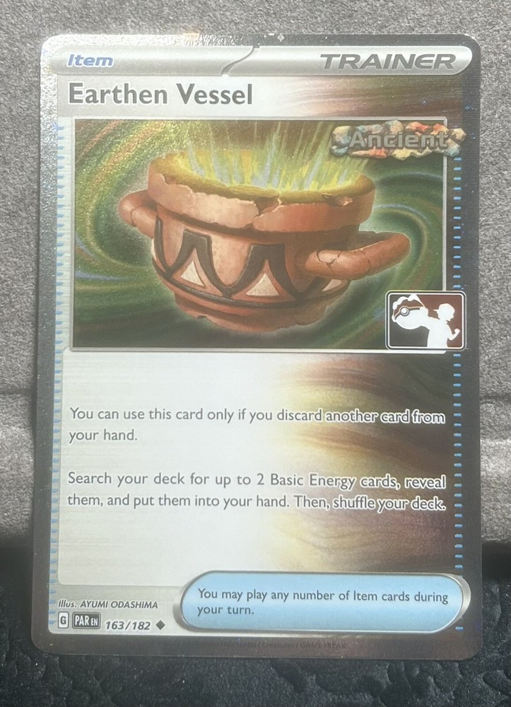 Earthen Vessel Cosmo Foil Holo Pokemon Prize Pack Series 5 Pokemon TCG Stamp NM