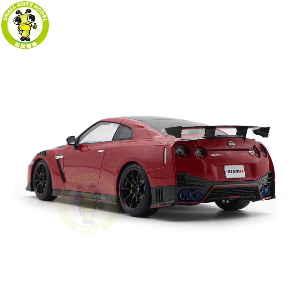 1/18 Nissan GT-R R35 NISMO специальный выпуск AUTOart 77502 яркий красный модель автомобиля - Изображение 3 из 4