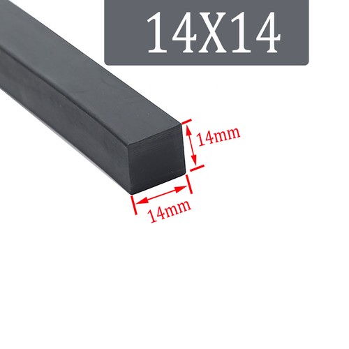 Dichtungen NBR Gummistreifen Quadratisch/Flach Dicke 4mm~10mm Breite 4mm~50mm - Picture 16 of 32