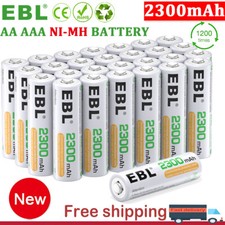EBL Double A, Triple A NI-MH Rechargeable Batteries Battery 1.2V 2A 3A Lot