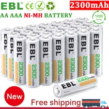 EBL Double A, Triple A  NI-MH Rechargeable Batteries Battery  1.2V 2A 3A Lot
