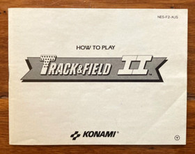 Track & Field II 2 NES Nintendo Entertainment System Video Game