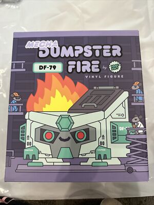 SDCC 2023 Mecha Dumpster Fire DF-79 100% Soft in Hand slight damage