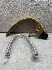 Bathroom Basin Faucet Single Hole Vanity Sink Mixer Tap Brushed Gold NEW