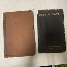 VTG Useful Data on Reinforced Concrete Buildings Book 1919 Buffalo New York