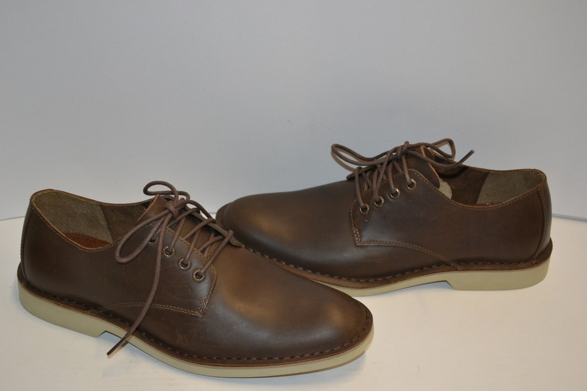 Men’s Preppy Sperry Top-Sider brown leather oxford shoes lugged rubber sole 10 Brown Dillards Mens Sperry Shoes Sperry Top-sider Hull Eye  main image 2
