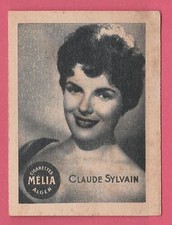 Cigarettes Melia Algeria Rare 1950s Film Star Tobacco Card - Claude Sylvain