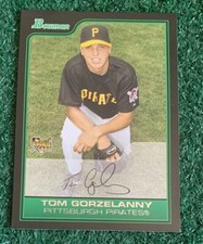 TOM GORZELANNY - 2006 BOWMAN ROOKIE CARD # 213 - PITTSBURGH PIRATES - MLB. rookie card picture