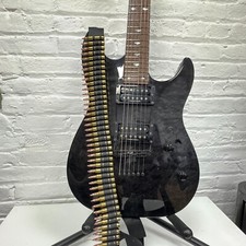 Brass Bullet Guitar Strap Genuine Leather Rivethead Punk Rock Thrash USA Made