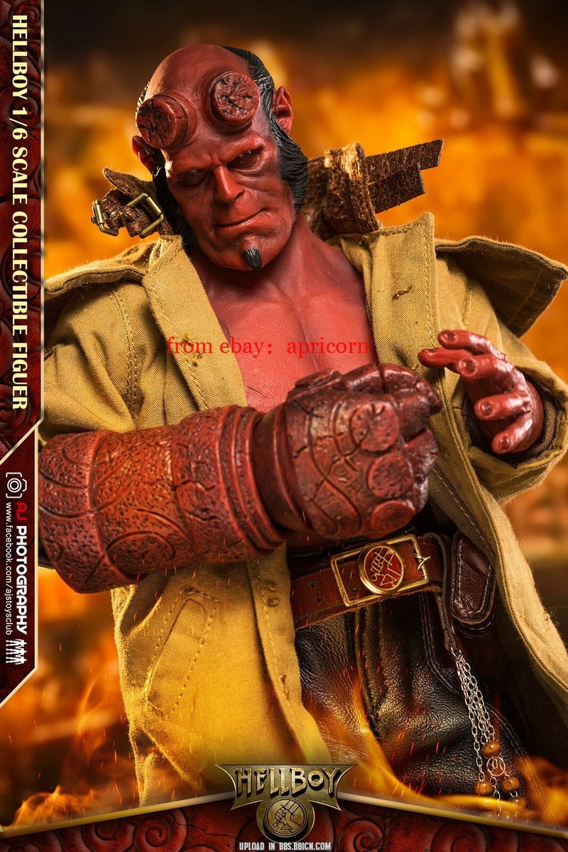 【良品】ホットトイズ ヘルボーイ 1/6スケールフィギュア Amazon.com: Hot Toys Hellboy 1/6 Sixth Scale Movie