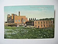 1910 era Kingsford's Starch Factory, Oswego, N.Y. Postcard