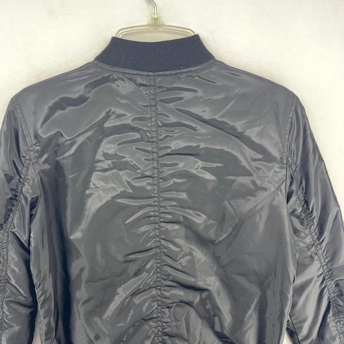Arizona Jean Co. Black Bomber Jacket Mens Size S NEW - Picture 8 of 10