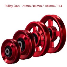 Aluminum Alloy Bearing Pulley Wheel Cable Machine For Home Gym Fitness Equipment