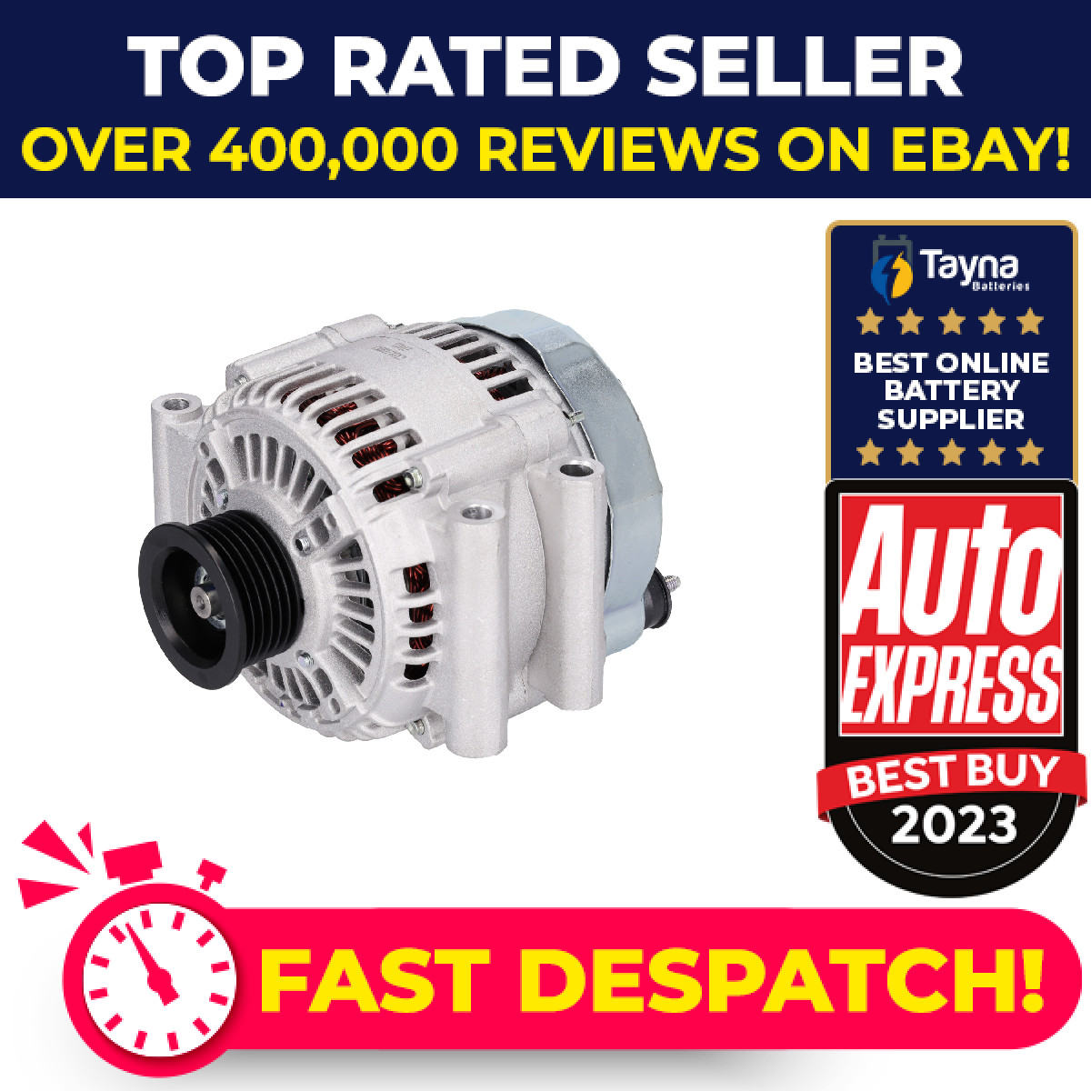 Alternator fits MINI CONVERTIBLE COOPER R52 1.6 04 to 08 W10B16A 12317509342 New