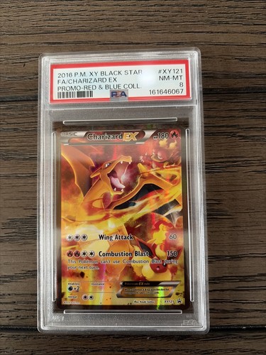 Charizard-EX graded PSA 8 for sale on eBay