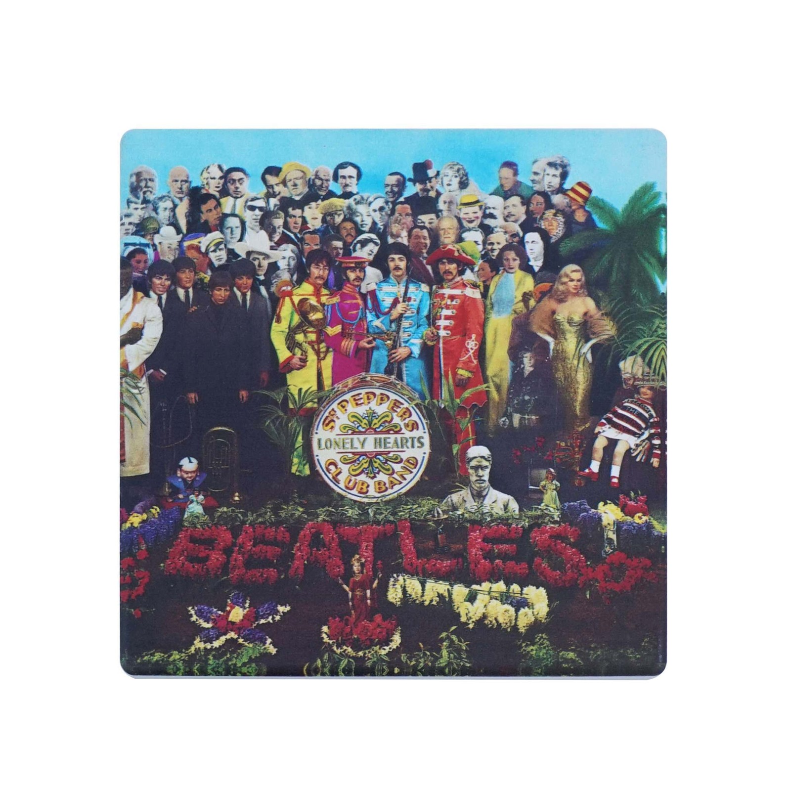 NEW Coaster Ceramic Square - The Beatles (Sgt. Pepper)