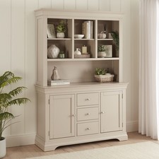 Wilmslow Dove Grey  Large Sideboard Dresser-SLIGHT SECONDS-WDG26-WDG26A-F417