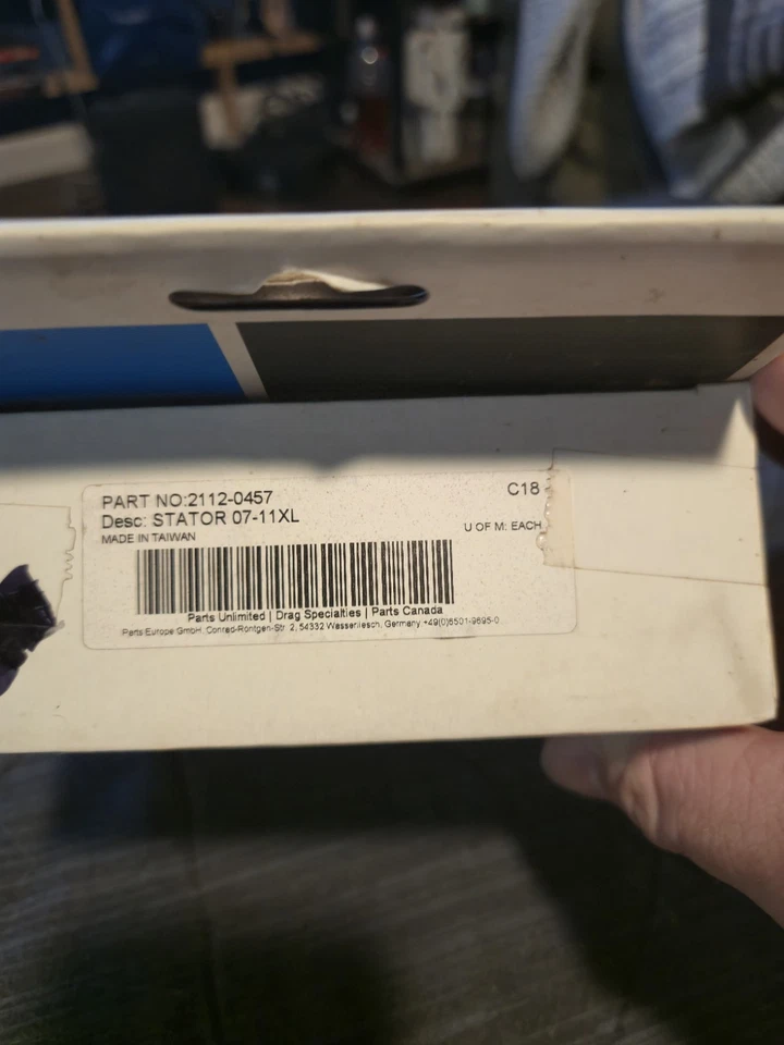 Harley-Davidson Sportster XL 2007-2011 estator Drag Specialties 2112-0457 nos Foto 4 de 4