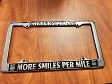 Meyers Manx License Plate Frame