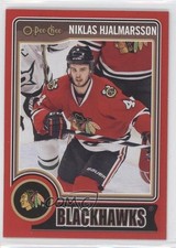 2014-15 O-Pee-Chee Wrapper Redemption Red Border Niklas Hjalmarsson #234 0c3