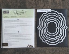 Stampin Up Sizzix Big Shot LABELS COLLECTION Framelits Dies