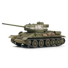 1/72 Russian T34 Tank Model Collectibles Education Tabletop Decor Armored