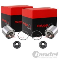 2X Metzger RADLAGER-SATZ Hinten Passend FÜR Nissan Micra Note Links+Rechts | WM