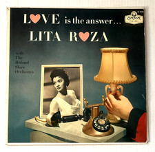 1956 Vinyl LP LITA ROZA "Love Is The Answer" (London LL 1605)