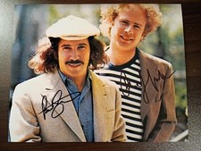 Simon and Garfunkel Signed 8x10 COA W/ Matching Numbered Sticker Simon and Garfunkel Signed 8x10 COA W/ Matching Numbered Sticker