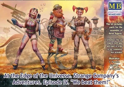 Masterbox 24081 1:24 Episode IV.  We beat them!  Strange Company s Adventures
