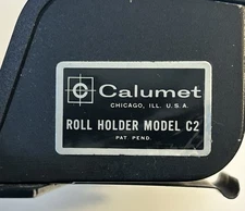 Calumet Model C2 6x7 120 Roll Film Back Holder for 4x5 Cameras